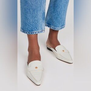 Tory Burch Pointed Backless Loafer. New!
